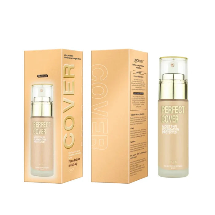 Cool Betty - Perfect Cover Protected Moist Skin Foundation Makeup