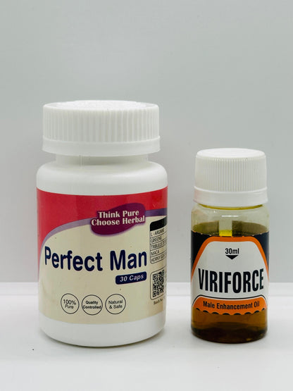 Perfect Man Male Wellness Capsules & Oil